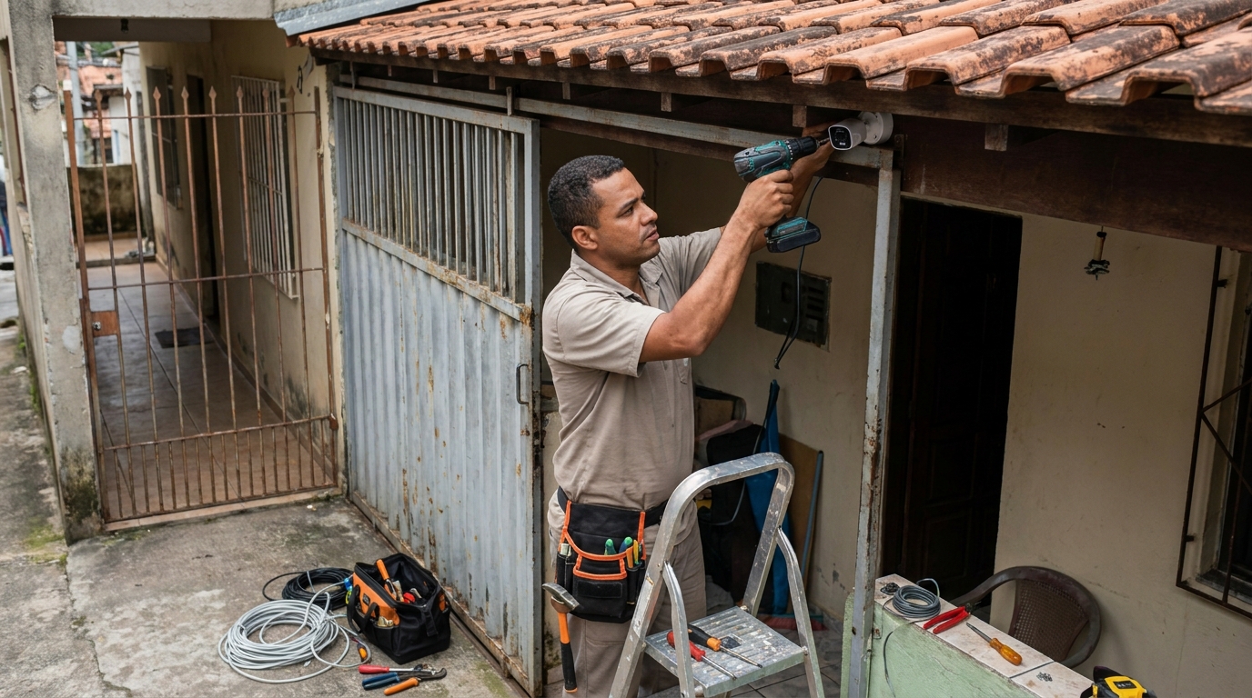 Instalação de Câmeras de Segurança perto de mim em São Luís‑MA