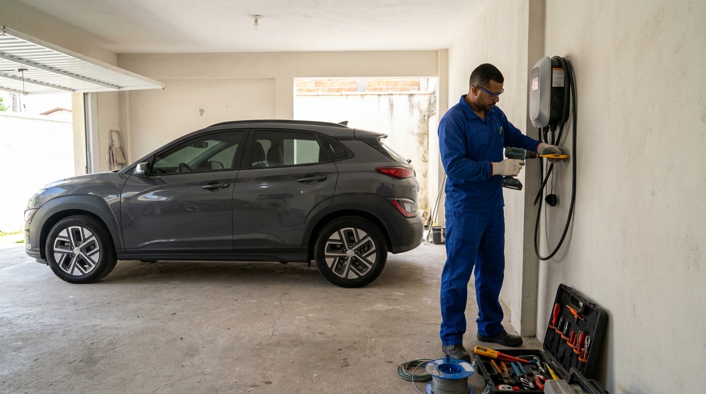 Instalação de Carregador de Carro Elétrico perto de mim em São Luís‑MA