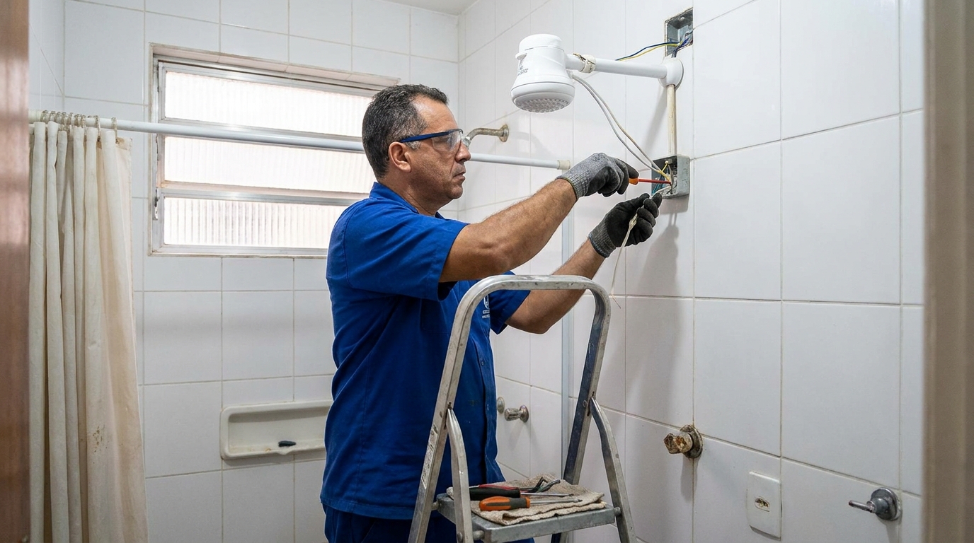 Instalação de Chuveiro Elétrico perto de mim em São Luís‑MA